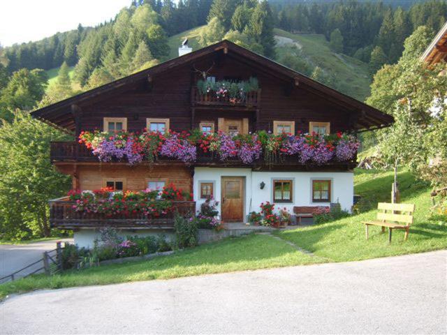 Ferienhaus Grubhof Saalbach-Hinterglemm Exterior foto